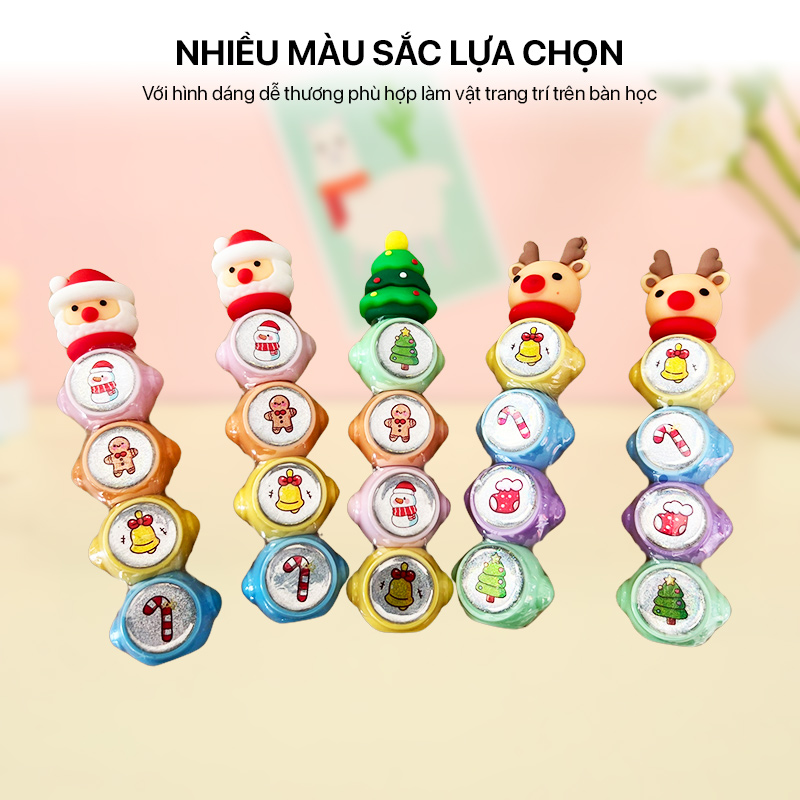 Bút Highlight Christmas 4 Màu (1 Cây) 3 christmas high lighter 4 colors 03